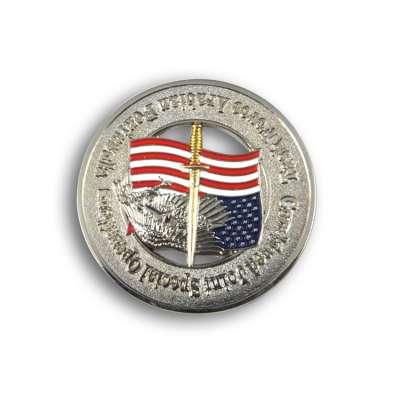 custom metal challenge old coin souvenir Flag design coin