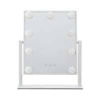 New Amazon Hollywood Style Makeup Vanity Mirror with 9 Bulbs Light Makeup Light Makeup Dressing Mirror